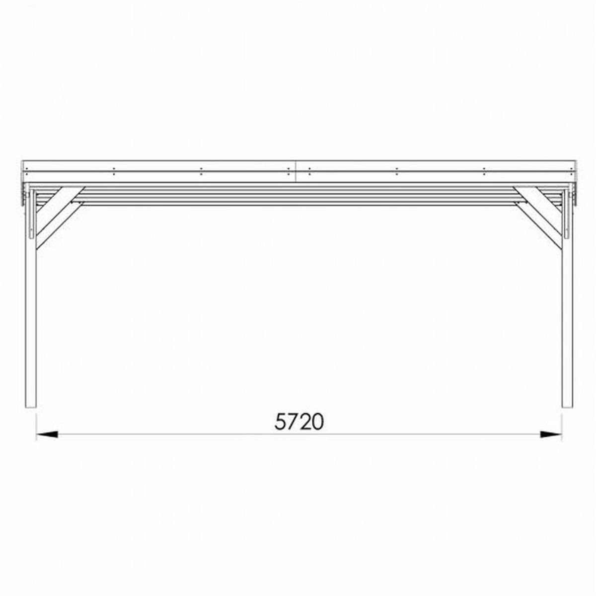 Carport double en bois VICTOR Forest Style – Image 4
