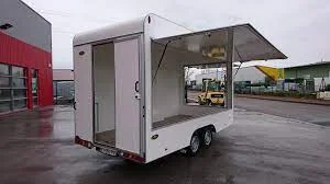 Remorque Bw trailers ( fourgon magasin )
