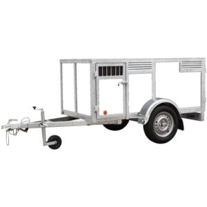 Remorque 4 chiens-blanc BW Trailers