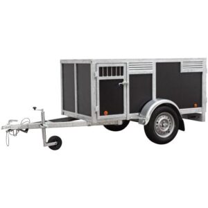 Remorque 4 chiens-marron BW Trailers