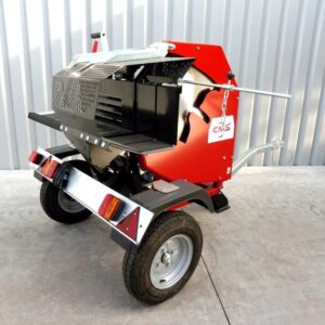 Scie à bûches thermique TH700 PRO châssis routier