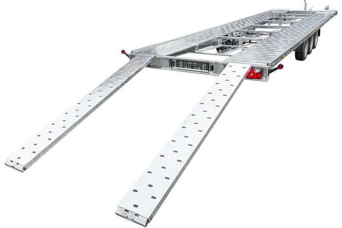 Remorque porte voiture à trois essieux 800X230 UNIPLAT 800/3 S 3500 KG – Image 5