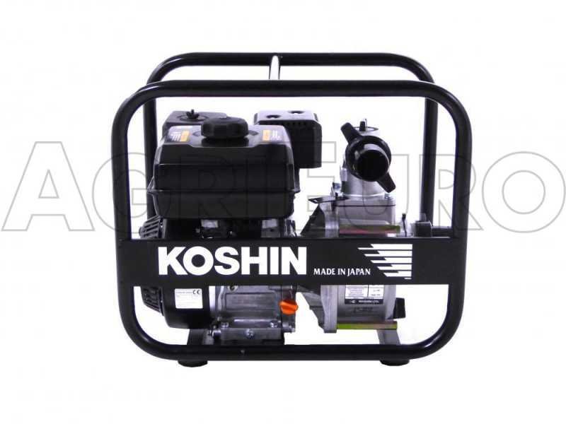Motopompe thermique Koshin STV-50X  pour eaux semi-chargées avec raccords de 50 mm
