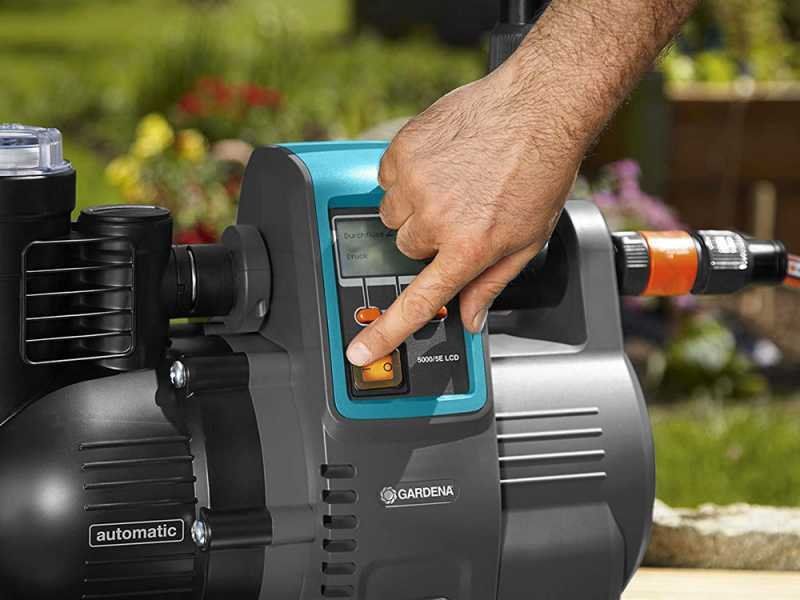 Pompe Gardena automatique 5000/5E LCD Avec fonction économie d’énergie – Image 2
