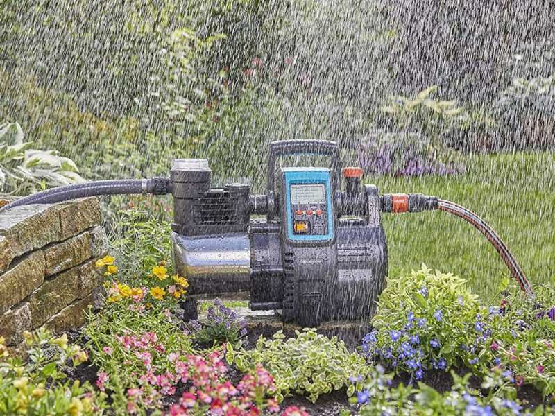 Pompe électrique Gardena automatique 6000/6E LCD Inox – 1300W
